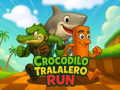 Permainan Crocodilo Tralalero Run
