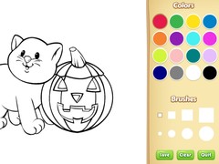 Permainan Halloween Coloring Book