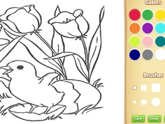 Permainan Flowers Coloring Book For Kids