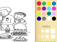 Permainan Wedding Coloring Book for Kids