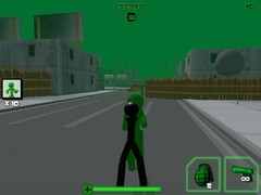 Permainan Stickman Zombie Shooting 3D