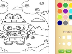 Permainan Labubu Coloring Book For Kids