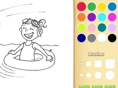 Permainan Summer Coloring Book For Kids
