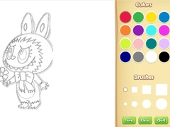 Permainan Chibi Labubu Coloring Book for Kids