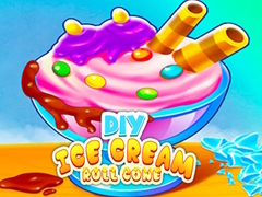 Permainan DIY Ice Cream Roll Cone