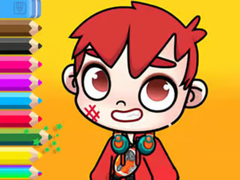 Permainan Coloring Book: Avatar World Schoolboy