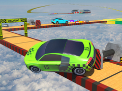 Permainan Real Impossible Sky Tracks Car Driving