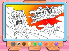Permainan Coloring Book: Bombardino Crocodilo