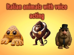 Permainan Italian animals with voice acting