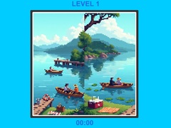 Permainan Pixel Slide Puzzle