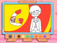 Permainan Coloring Book: Alphabet Lore G