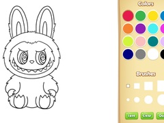 Permainan Labubu Coloring Book