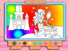 Permainan Coloring Book: Mermaid Makeup