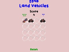 Permainan 2048 Land Vehicles