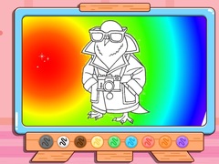 Permainan Coloring Book: Spionero Golubiro