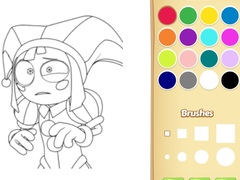 Permainan Pomni Coloring Book For Kids