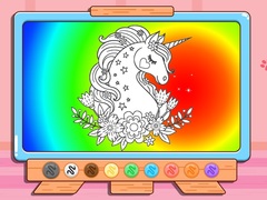 Permainan Coloring Book: Glitter Unicorn