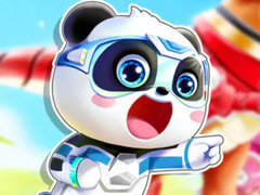 Permainan Jigsaw Puzzle: Baby Panda Robot Team