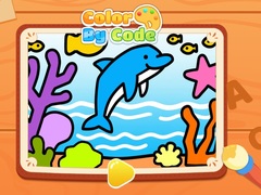 Permainan Color By Code: Dolphin