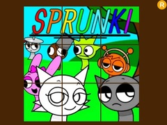 Permainan Sprunki Sliding Puzzle
