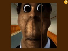 Permainan Obunga Nextbots Sliding Puzzle