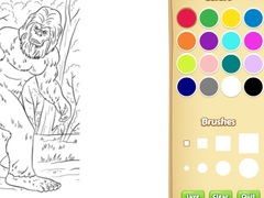 Permainan Bigfoot Coloring Book