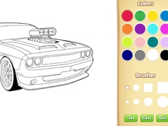 Permainan Car Coloring Book