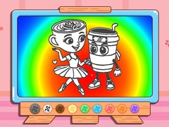 Permainan Coloring Book: Cappuccina Assassino Love Story