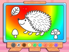 Permainan Coloring Book: Hedgehog