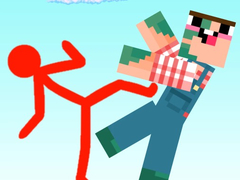 Permainan Red Stickman vs Craftmans