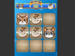 Permainan Tic Tac Toe Cat