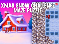 Permainan Xmas Snow Challenge Maze Puzzle