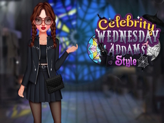 Permainan Celebrity Wednesday Addams Style