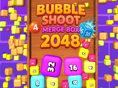 Permainan Bubble Shoot Merge Box 2048