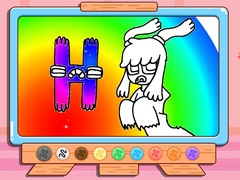 Permainan Coloring Book: Alphabet Lore H