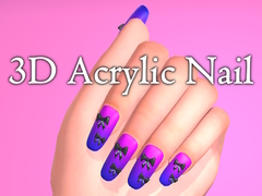 Permainan 3D Acrylic Nail