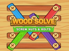 Permainan Screw Nuts Bolts Wood Solve