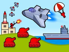 Permainan Bomber Plane: 2D Air Strike
