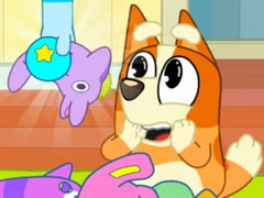 Permainan Jigsaw Puzzle: Bluey Toy Claw Machine