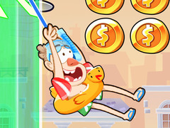 Permainan Alien Chase Swing and Fly
