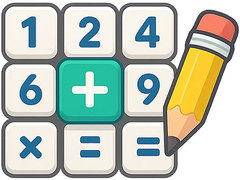 Permainan Math Crossword Puzzle Genius Edition