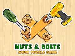 Permainan Nuts & Bolts Wood Puzzle Game