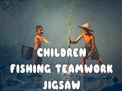 Permainan Children Fishing Teamwork Jigsaw