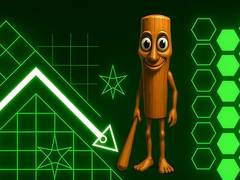 Permainan Tung Tung Sahur in Geometry Dash