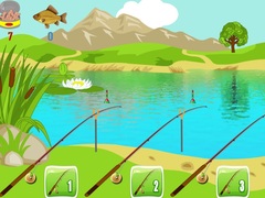 Permainan Fishing With Three Rods