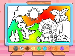 Permainan Coloring Book: Jurassic Dinosaurs