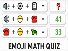 Permainan Emoji Math Quiz
