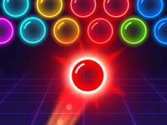 Permainan Bubble Shooter Neon