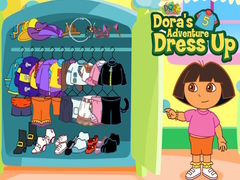 Permainan Dora The explorer Dora's Adventure Dress Up