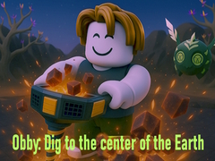 Permainan Obby: Dig to the center of the Earth